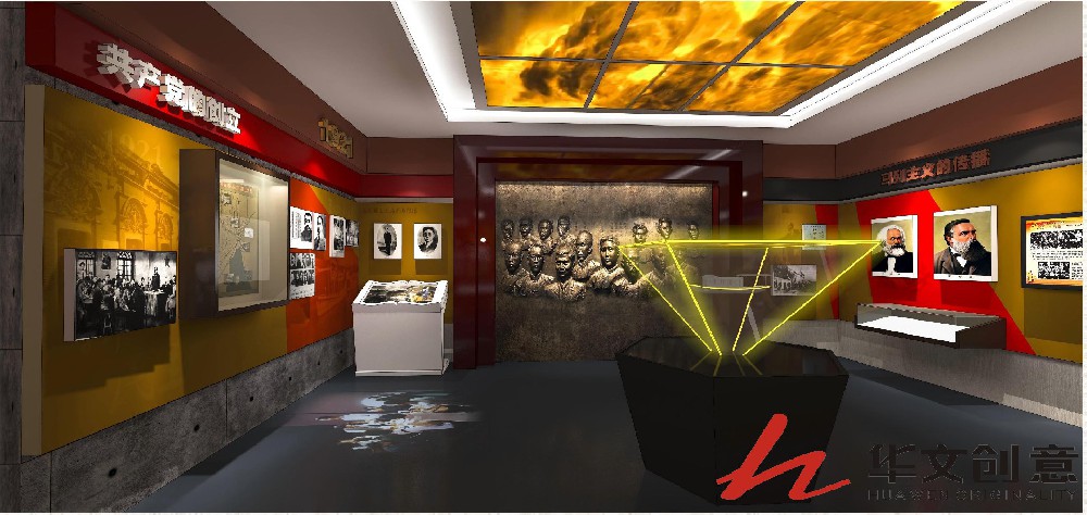 部队展厅设计_展厅效果图_展厅图片